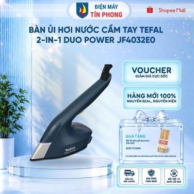 Bàn ủi hơi nước cầm tay Tefal 2-in-1 Duo Power JF4032E0 | Kết hợp ủi hơi và cầm tay - Bảo Hành 24 Tháng