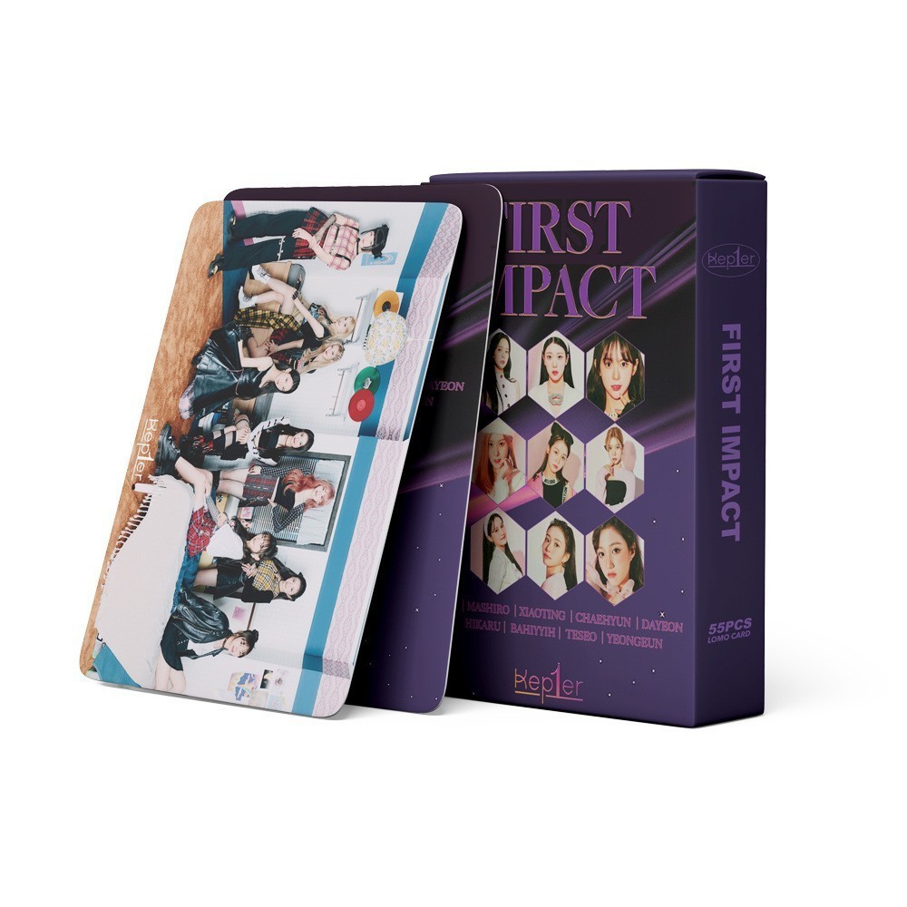 55 Miếng Kep1er Photocards Trở Lại Album ĐÔI KPOP Hàng Hóa LOMO Photocard