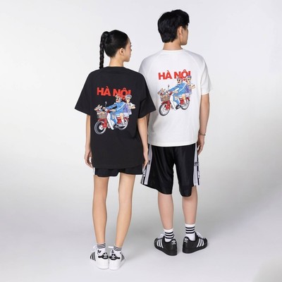 adidas Lifestyle Cruising Hanoi Streets Key City Tee Men White KL0922