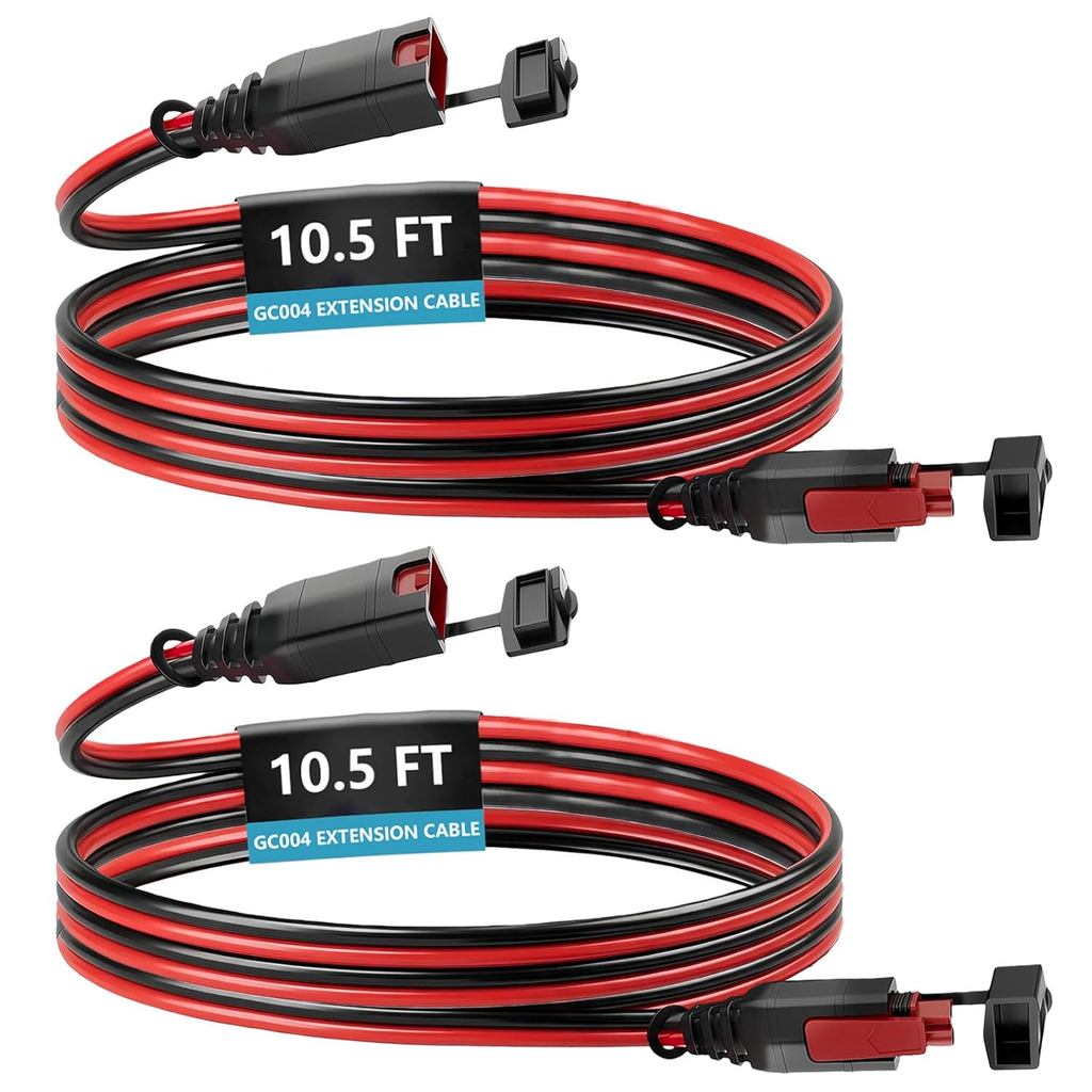 10.5Ft GC004 X-Connect cho phụ kiện cáp sạc pin NOCO Genius 2 | Cáp Nối Dài Cho NOCO Genius Sạc Pin 