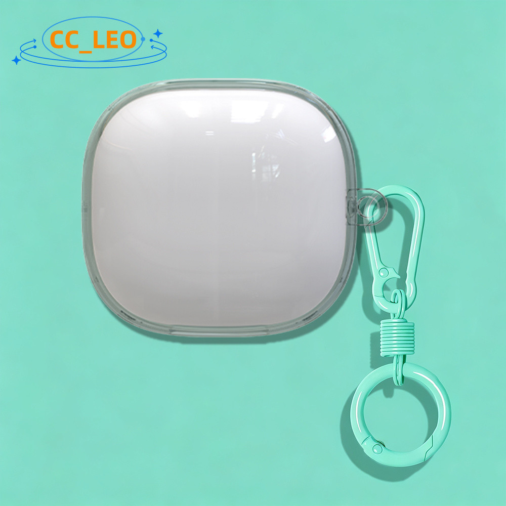 Suitable for Anker Soundcore P40i Case Cute Transparent TPU Soft Case Metal Finger Ring Pendant Comp