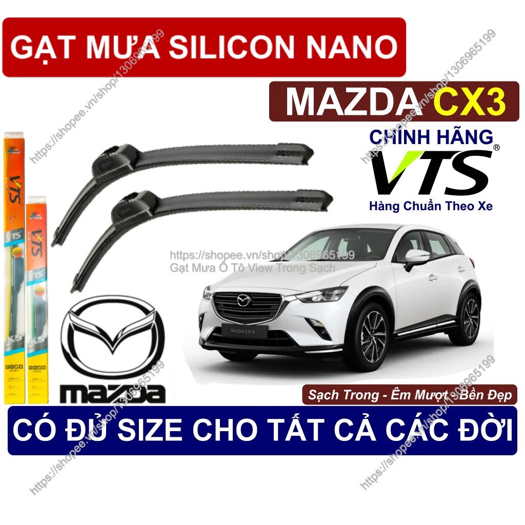 K5, Gạt Mưa  Kính Lái Mazda CX3, Cặp Gạt Mưa Kính Lái Mazda CX3,    Mazda CX3