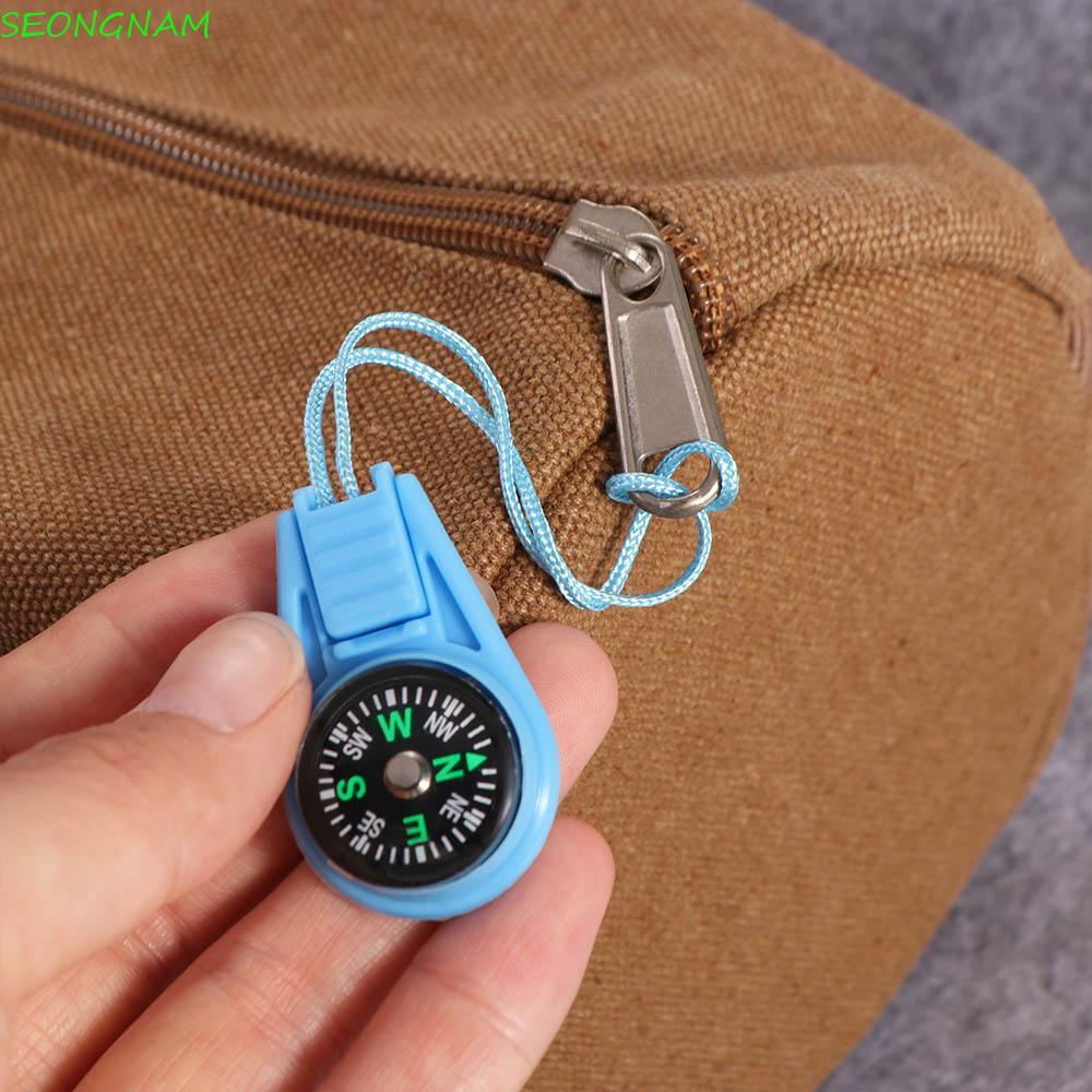 La bàn sinh tồn mini SEONGNAM, La bàn bỏ túi lưu niệm chống nước, La bàn mini di động đa chức năng m