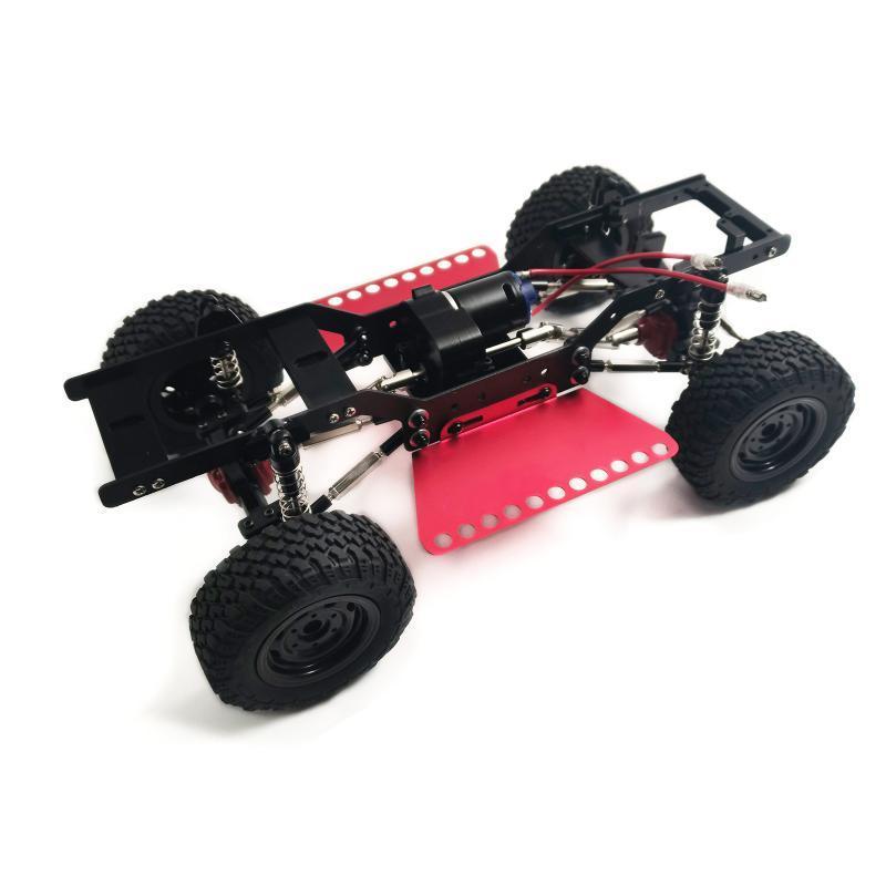 Newsmallbrains Kim Loại RC Rock Thanh Trượt Bàn Đạp Bên Bền Nâng Cấp Một Phần Cho MN99S V2 MN98 V2 M