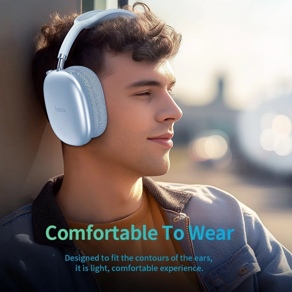 Tai Nghe Bluetooth Hoco W35 Air - Dung Lượng Pin Tới 40 Giờ Nghe, Tích Hợp Micro Đàm Thoại 2 Chiều