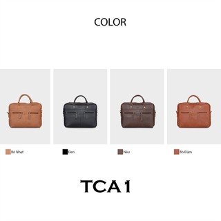 Cặp công sở Trita (Thời trang nam đựng vừa laptop 14.6 inch - Cặp da TCA1) Bagsmart