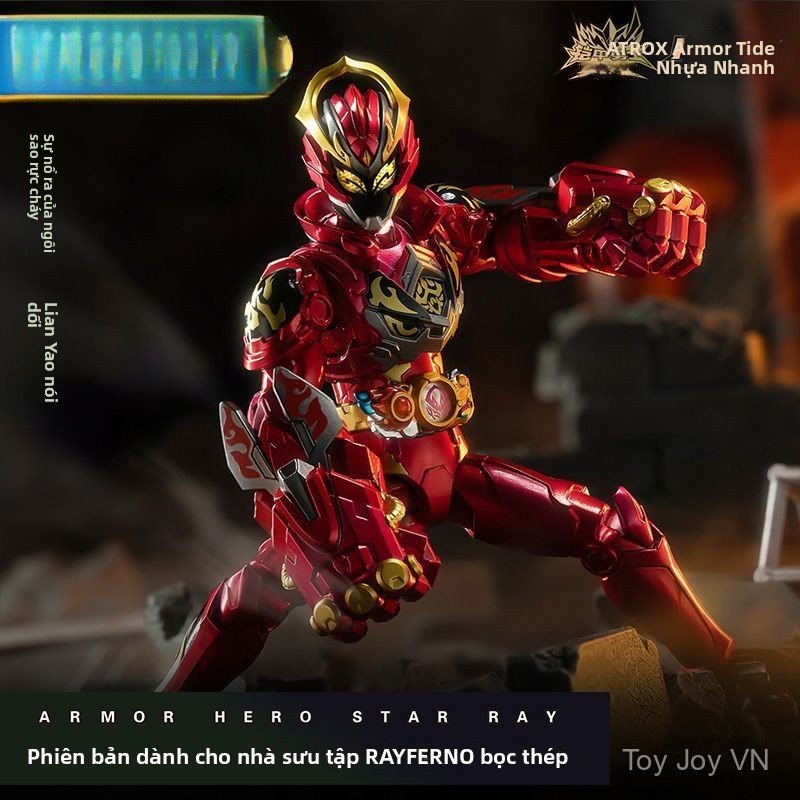 Mo hinh lap rap Armor Hero Auldey chinh hang do choi suu tam cao cap cho be trai