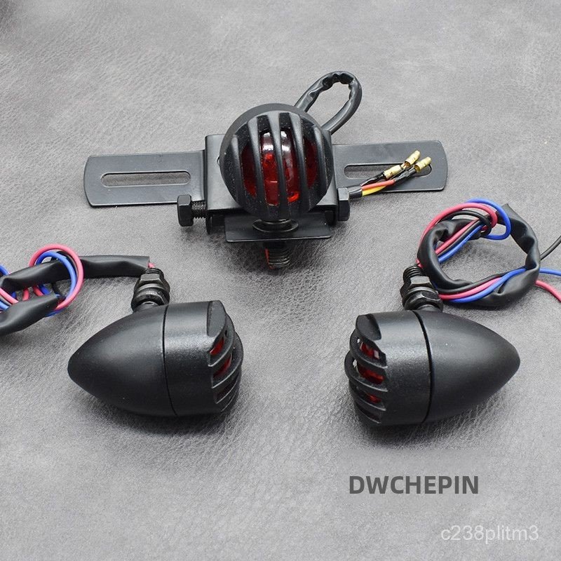 Đèn xi nhan kim loại cổ điển CG125 bọc lưới phong cách retro siêu sáng bán chạy giao nhanh