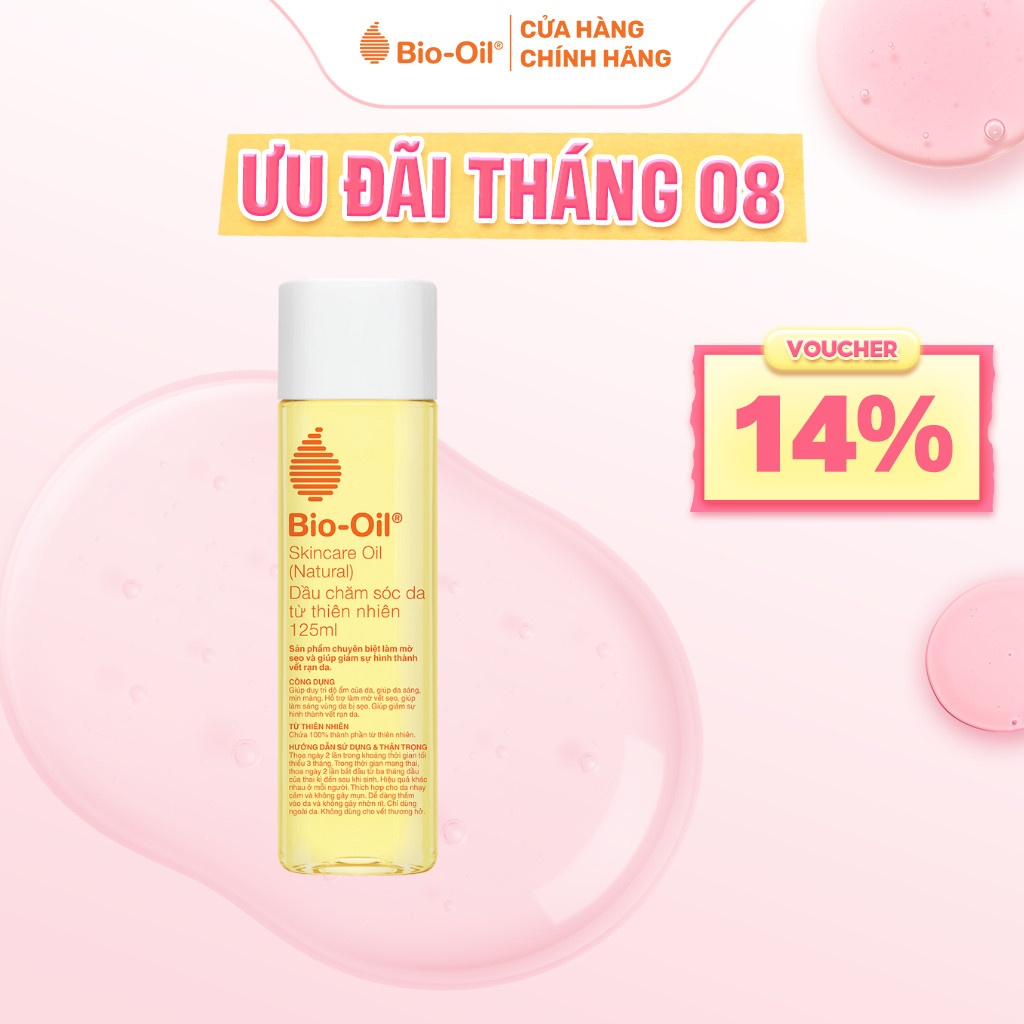 Dầu chăm sóc da từ Thiên Nhiên BIO-OIL SKINCARE OIL (NATURAL) 125ML