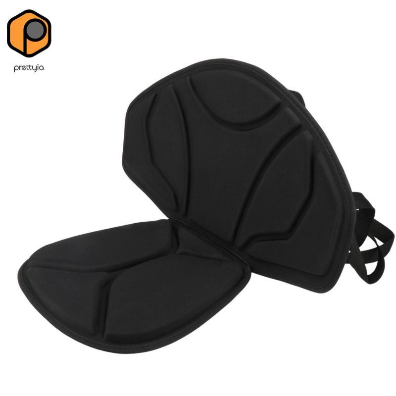 Ghế chèo thuyền kayak có đệm prettyia có túi đựng Ghế chèo thuyền kayak có thể điều chỉnh có tựa lưn