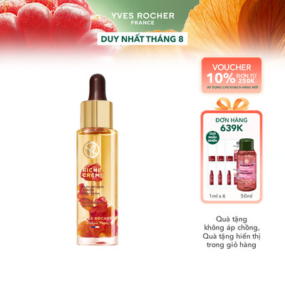 Serum tinh chất cấp ẩm & ngăn ngừa lão hóa Yves Rocher Rich Creme Serum 30ml