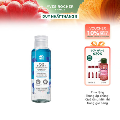 Tẩy trang dịu nhẹ Yves Rocher Pur bleuet - Express Eye Makeup Remover 100ml