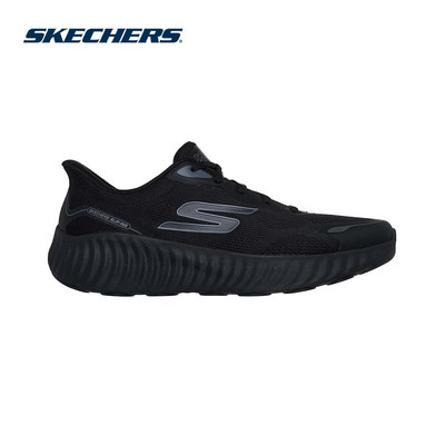 Giày Thể Thao Nam Skechers Slip-Ins GOrun Now Regent Chạy Bộ Tập luyện - 220392-BBK Air-Cooled Goga Mat