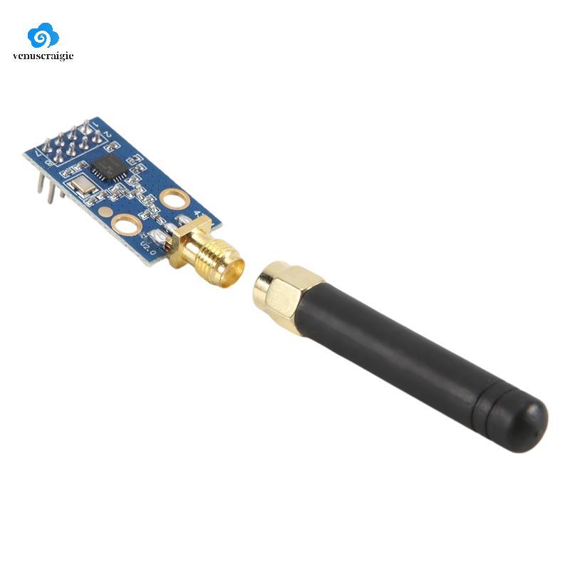 Mô-đun không dây CC1101 với mô-đun thu phát không dây ăng-ten SMA để tăng cường tín hiệu 433MHZ