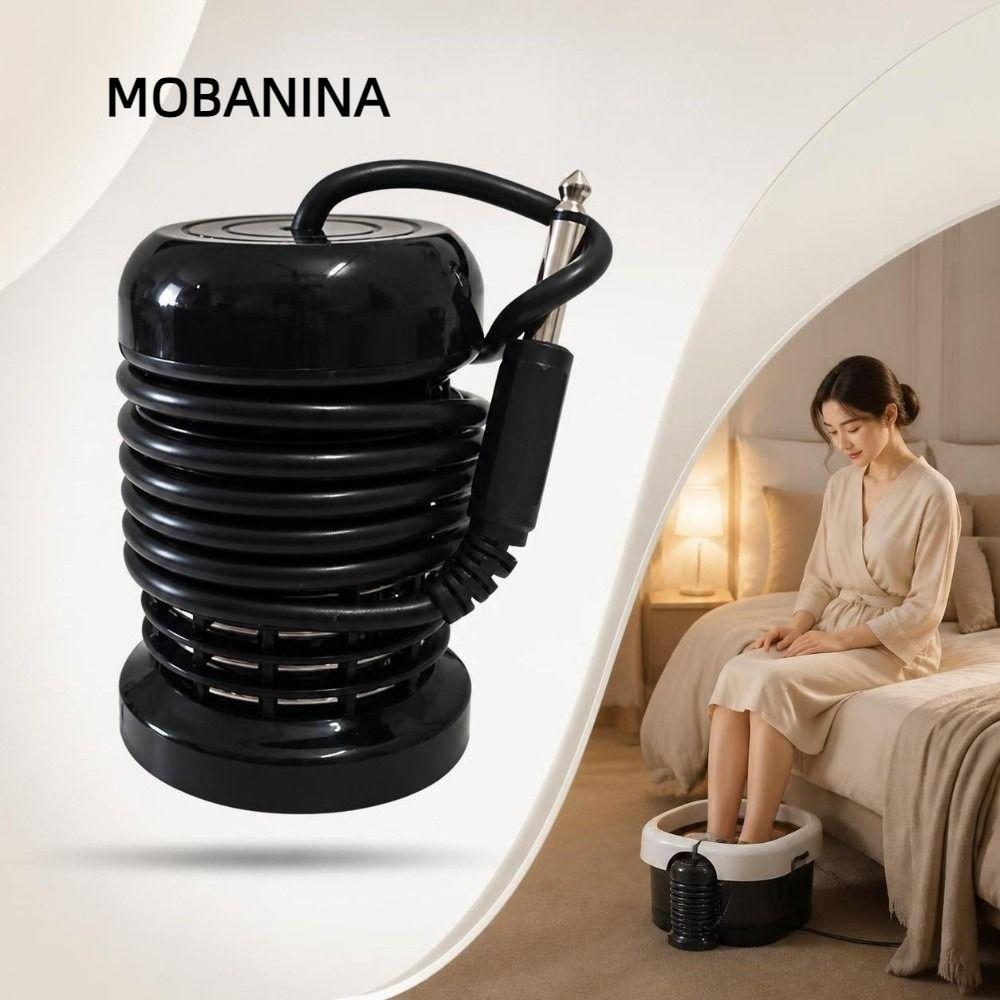 MOBANINA Hydro Foot Bath Thay thế, Công nghệ ion Đầu ion đen, Di động hiệu quả Dễ dàng cài đặt Đầu t