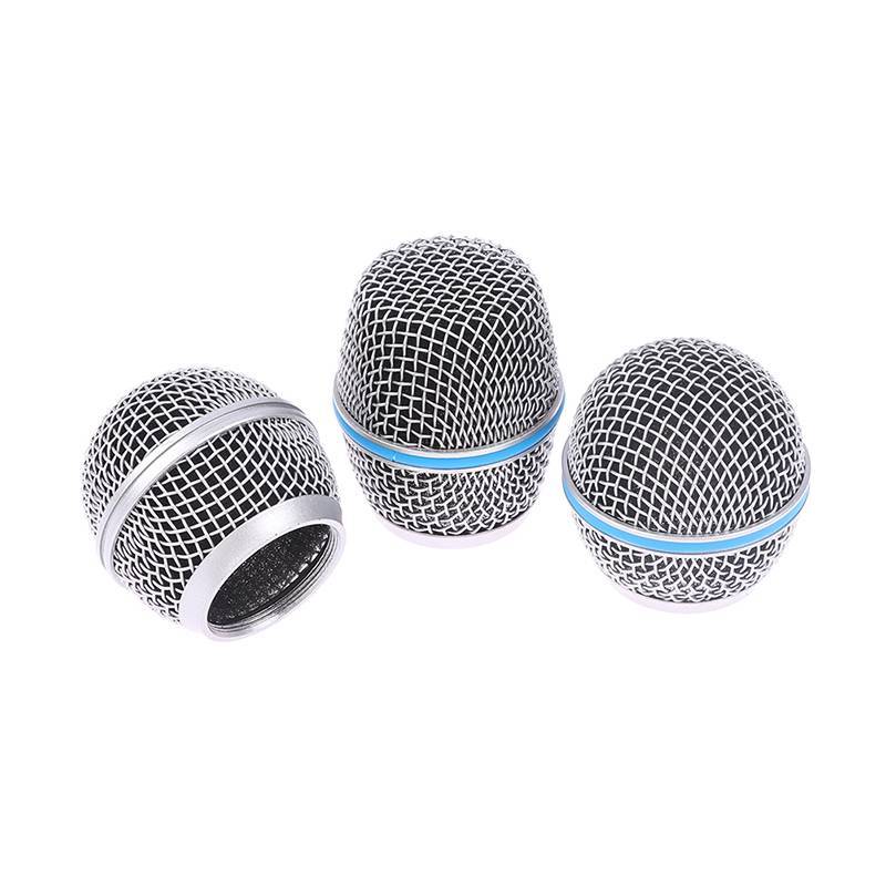 [Keepcheer] Đầu thay thế micrô Lưới thép Micro cầm tay Đầu lưới nướng phù hợp với Shure Beta 57A 58A