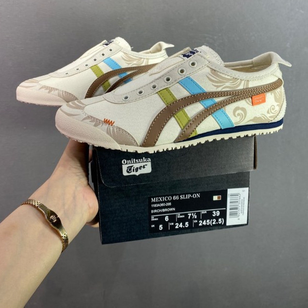 Onitsuka Tiger Mexico 66 Giày Chạy Bộ Nam Nữ Onitsuka Mexico 66 QPPK Giày Thể Thao