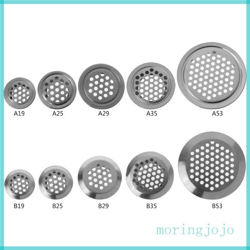 JoJo Thép không gỉ Lỗ thông gió lỗ thông gió Louver Hình tròn Lỗ lưới thông hơi