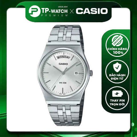 Đồng hồ nam Casio MTP-B146D-7AVDF Size 35mm - Chống nước 50m | Casio nam MTP-B146D-7A