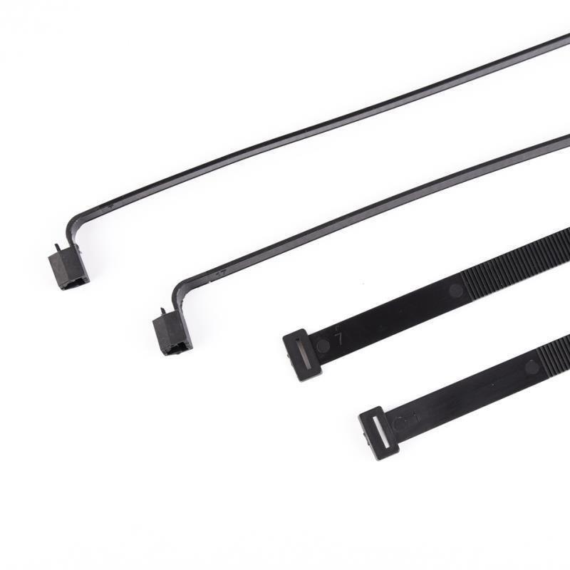 Dây rút nhựa xe hơi xe điện xe máy 8x150 màu đen, dây buộc cố định dây điện chắc chắn