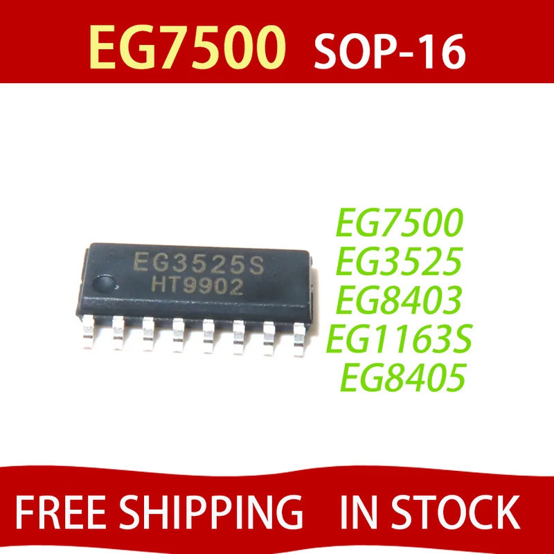 5 CHIẾC EG7500 EG3525 S EG8403 EG1163S EG8405 SMD SOP-16 Chuyển Đổi Nguồn Điện Chip