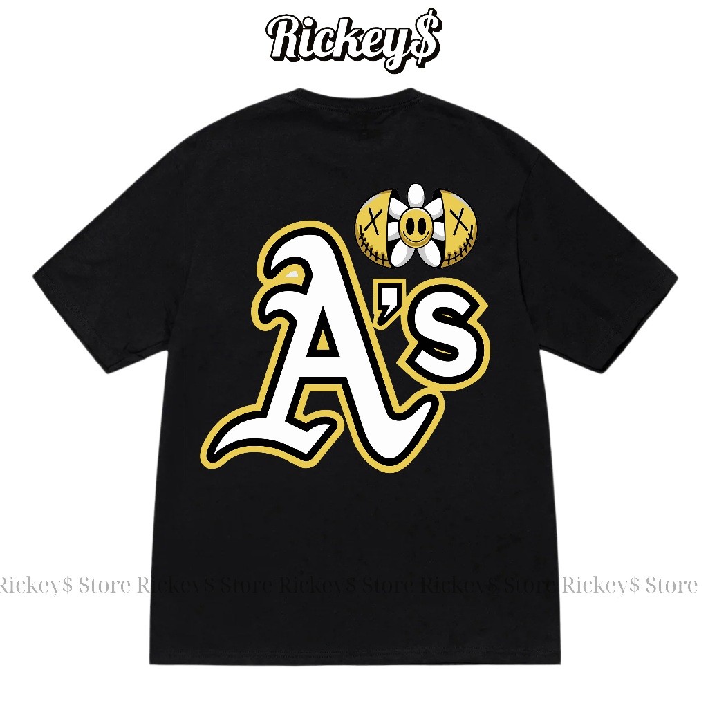 Áo thun hoa nụ cười 100% cotton - Phong cách NY Fashion Leisure