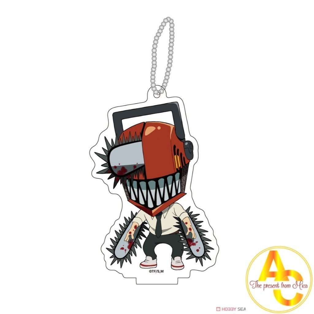 Móc khóa Keychain Acrylic chainsaw man makima denjipochita himeno higashiyama kobeni Anime