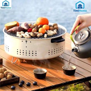 [ Giá Sỉ ] Bếp Nướng Than Hoa Chống Nóng, Lò Nướng Than Hoa Cao Cấp Chất Liệu Thép Chịu Nhiệt Hàng Loại 1