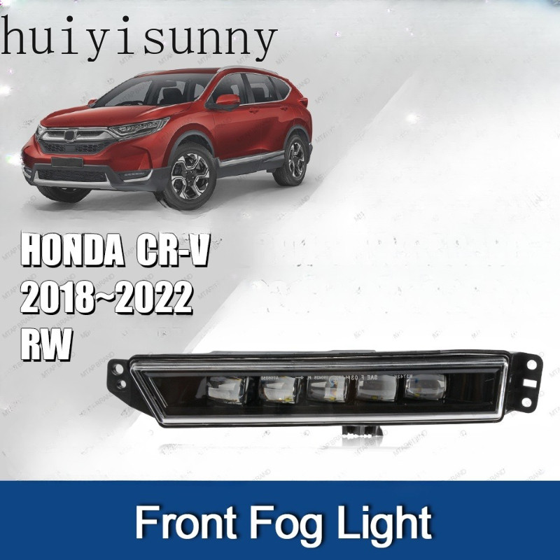 Đèn sương mù cản trước HYS Đèn lái xe LED sương mù cho HONDA CRV CR-V RW 2018 2019 2020 2021 Fogligh