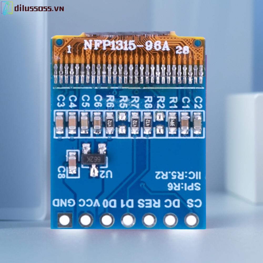 [dilussoss.vn] Mô-đun màn hình LCD OLED 0,66Inch Giao diện I2C SPI Mô-đun màn hình OLED Màn hình OLE