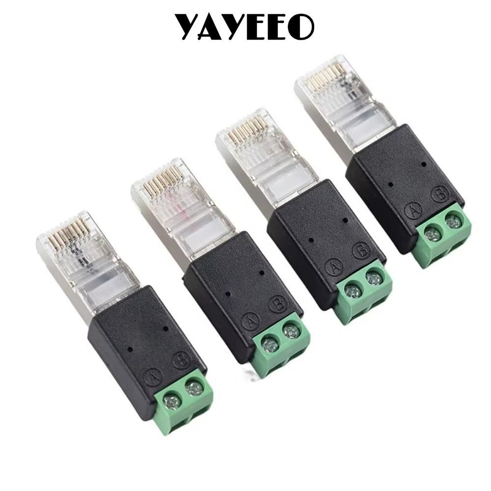 Bộ chuyển đổi đầu cuối YAYEEO RJ45, Bộ chuyển đổi đầu nối nam RJ45 Bộ chuyển đổi RJ45 sang RS485, Bộ