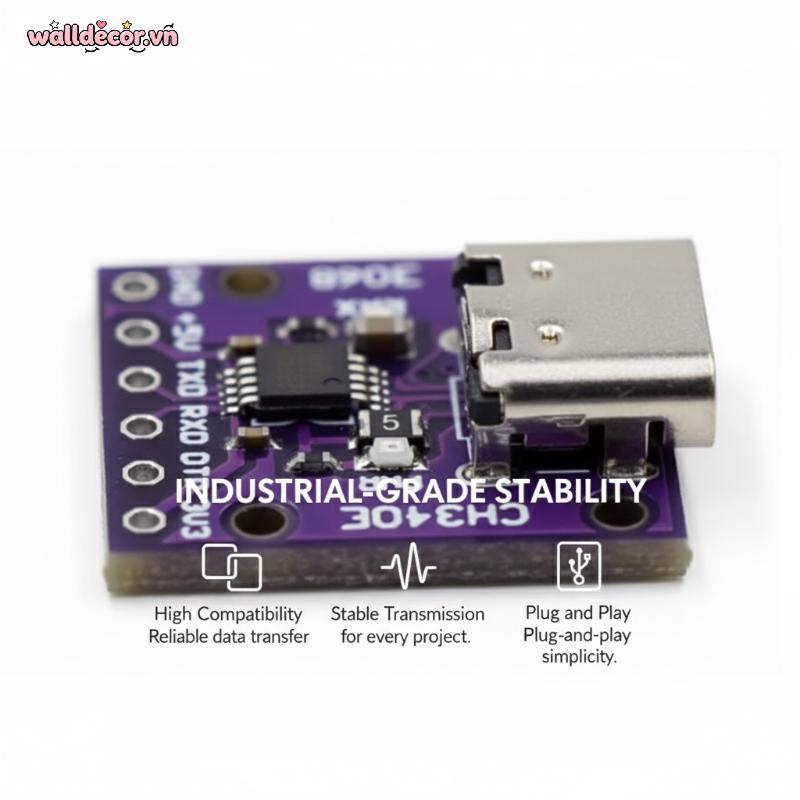 Wa CH340E CH9340C USB Sang TTL Module Cho Pro Mini Downloader Board Thay Thế CH340G CH340N Cắm Và Ch