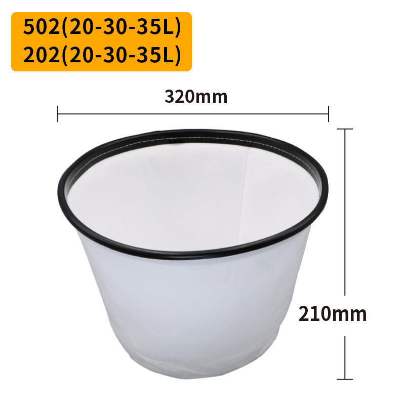 Geno Jieyun 502 Máy Hút Bụi Túi Tách Bụi Lót Túi Bụi Phụ Kiện Lưới Lọc Phần Tử Lọc 202 / 503 / 301 /