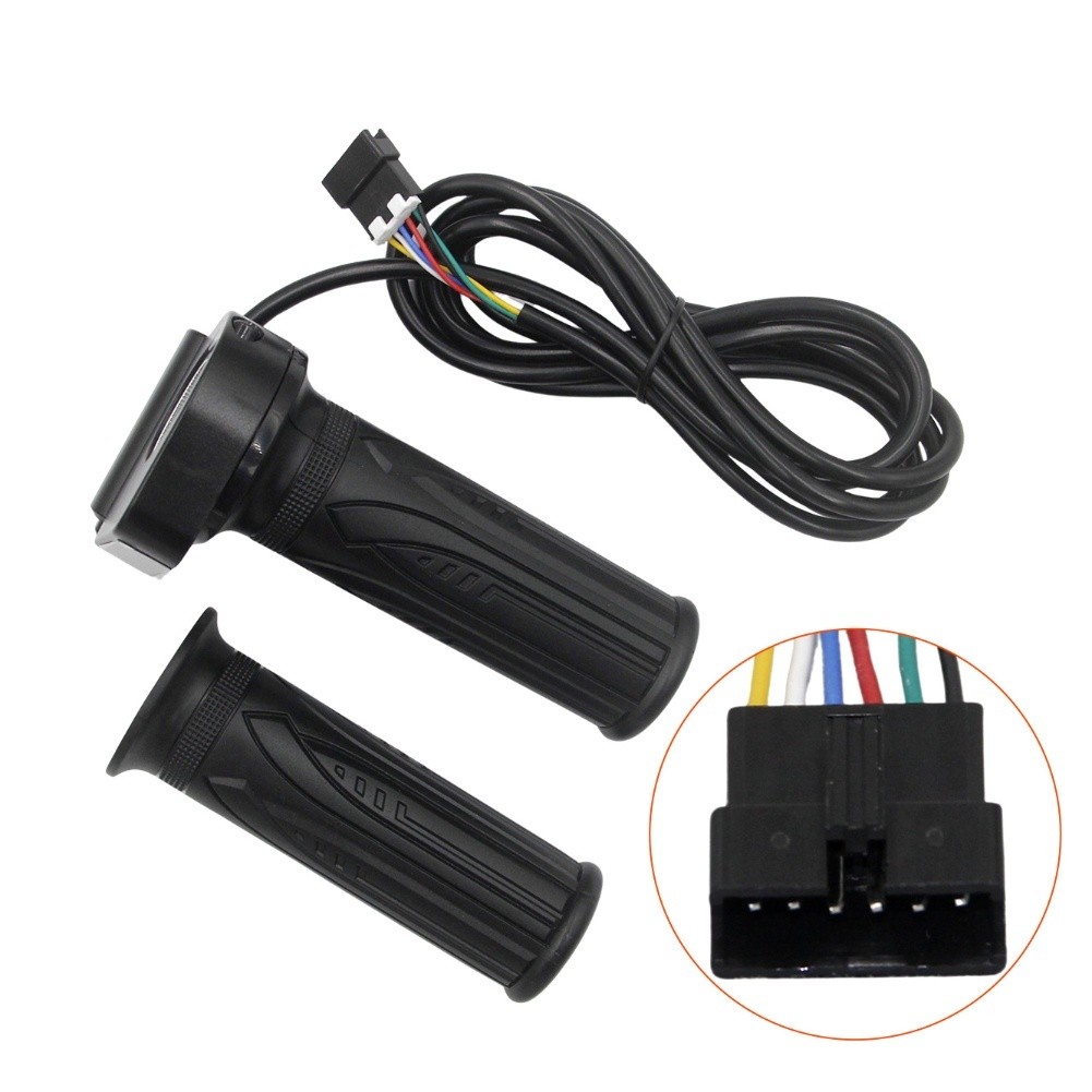 Xe đạp điện Tay cầm ga có đèn báo pin điều khiển hành trình cho DYU Cho Jetson bu lông pro D3F D2F C