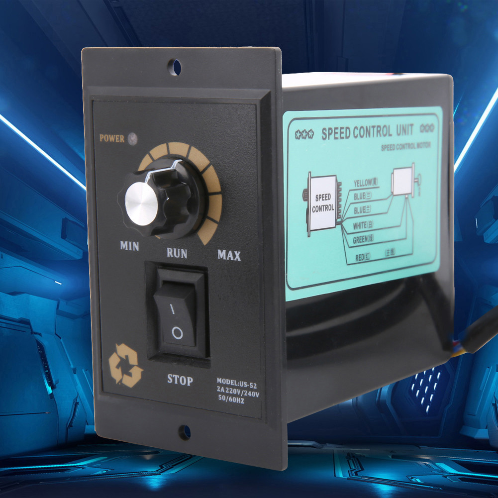 Bộ điều khiển tốc độ động cơ AC 220V 50 / 60Hz 300 / 400 / 500W Bộ điều chỉnh điện (500W)
