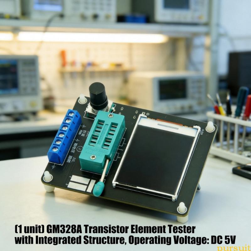 MAI GM328A Bộ phận điện tử Transistor Tester có màn hình để giải mã lỗi băng ghế