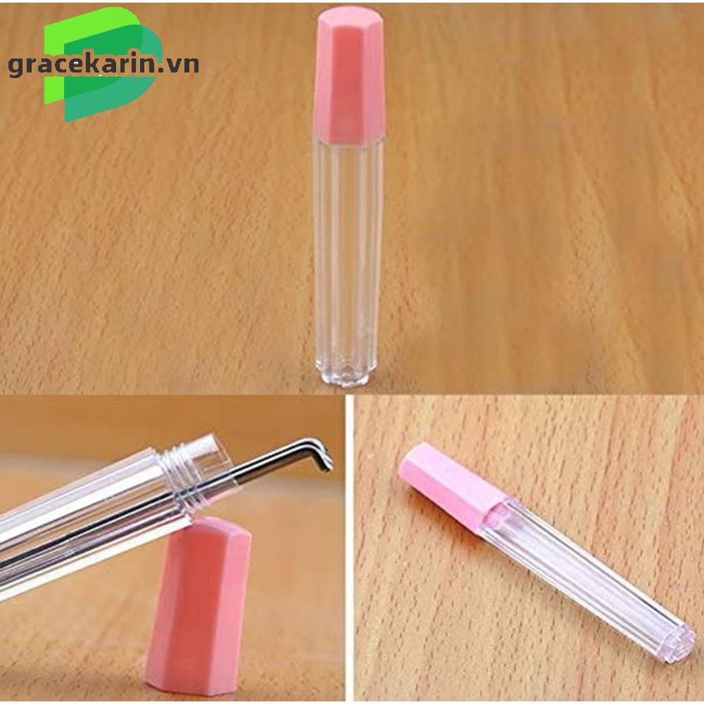 Sleek and Lightweight Plastic Knitting Needle Storage Box for Craft Organization