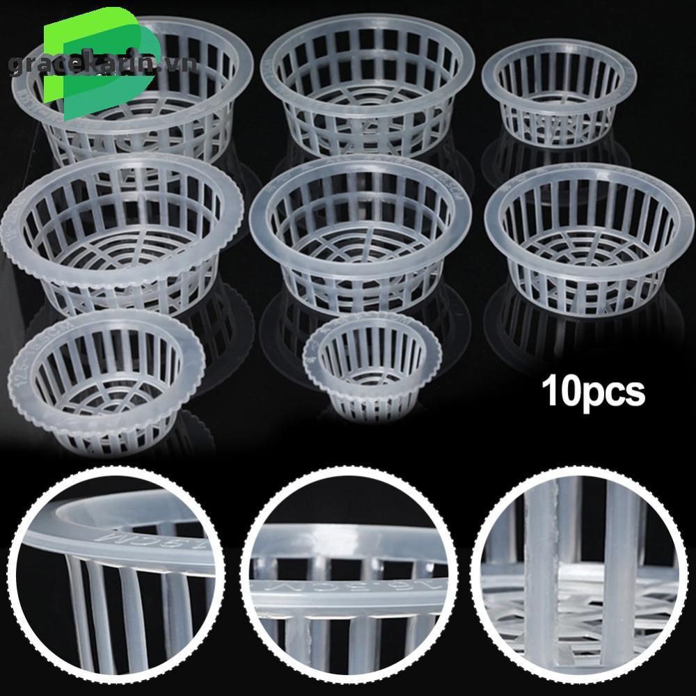 Durable Plastic Mesh Basket for Hydroponic Cloning Suitable for Leafy Vegetables