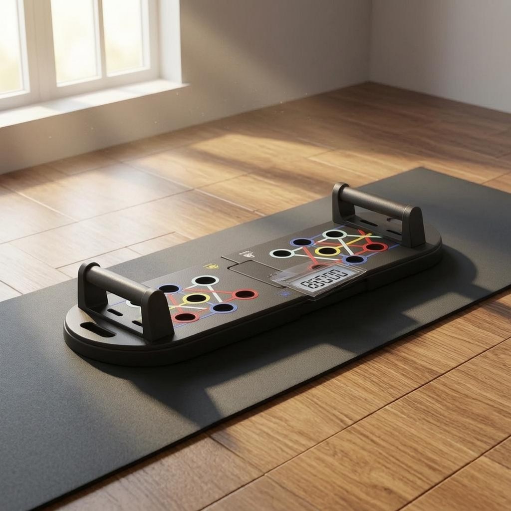 Có Thể Gập Lại Push-up Board Tích Hợp Grips Push-Up Training Board Home Fitness Gear Nhiều Màu Đánh 