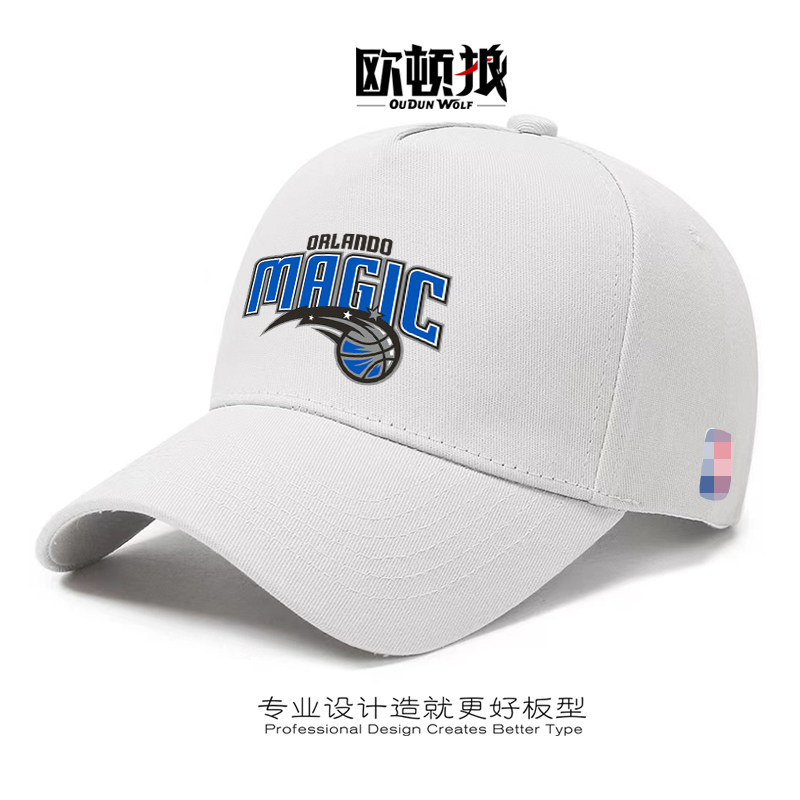 [Sẵn sàng] Mũ bóng chày bóng rổ Orlando Magic nam thể thao thông thường chống nắng và che nắng mũ mỏ