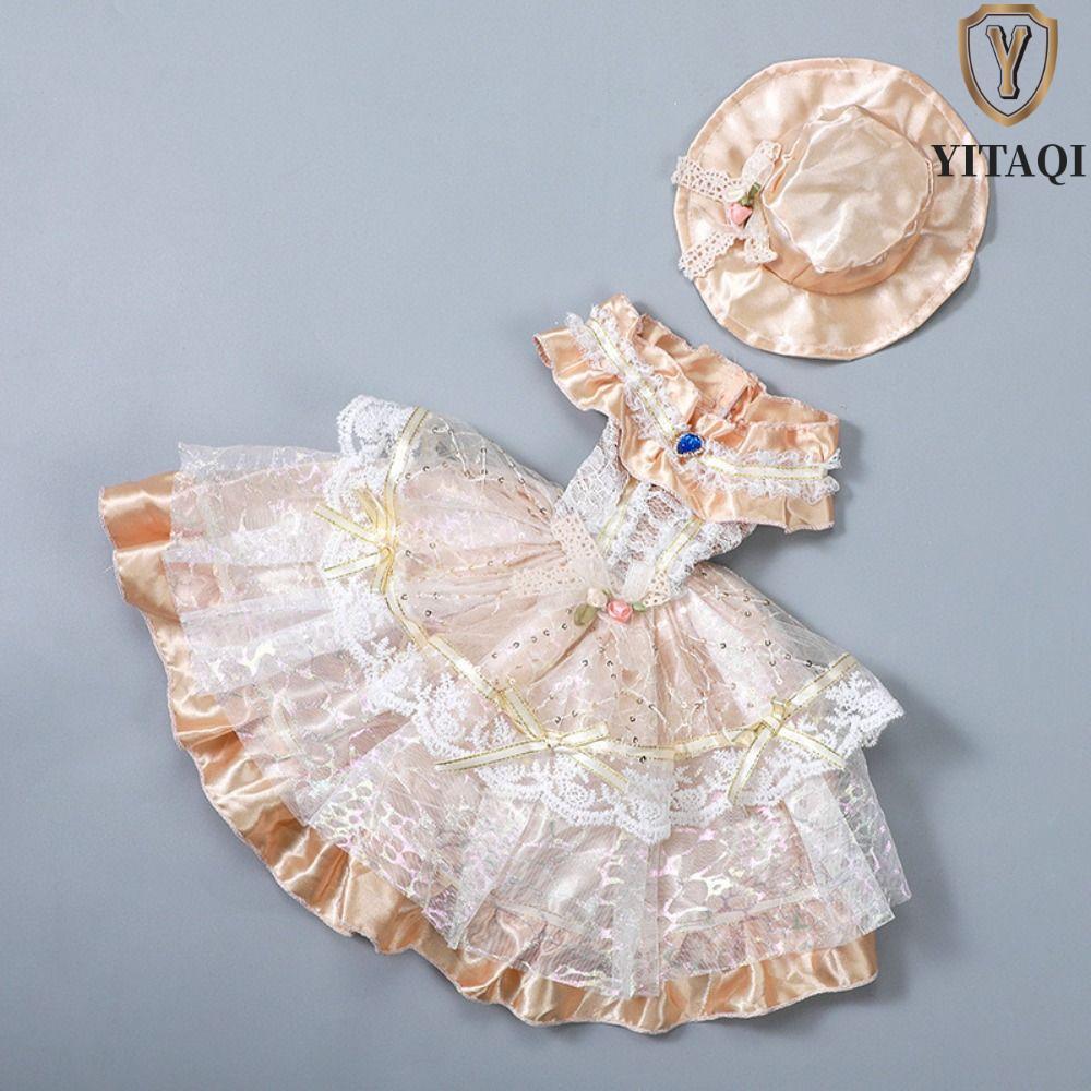 YITAQI 1 / 3 Quần áo búp bê BJD, Váy treo công chúa Rococo cổ điển 60cm, Phụ kiện búp bê Tinh tế Got