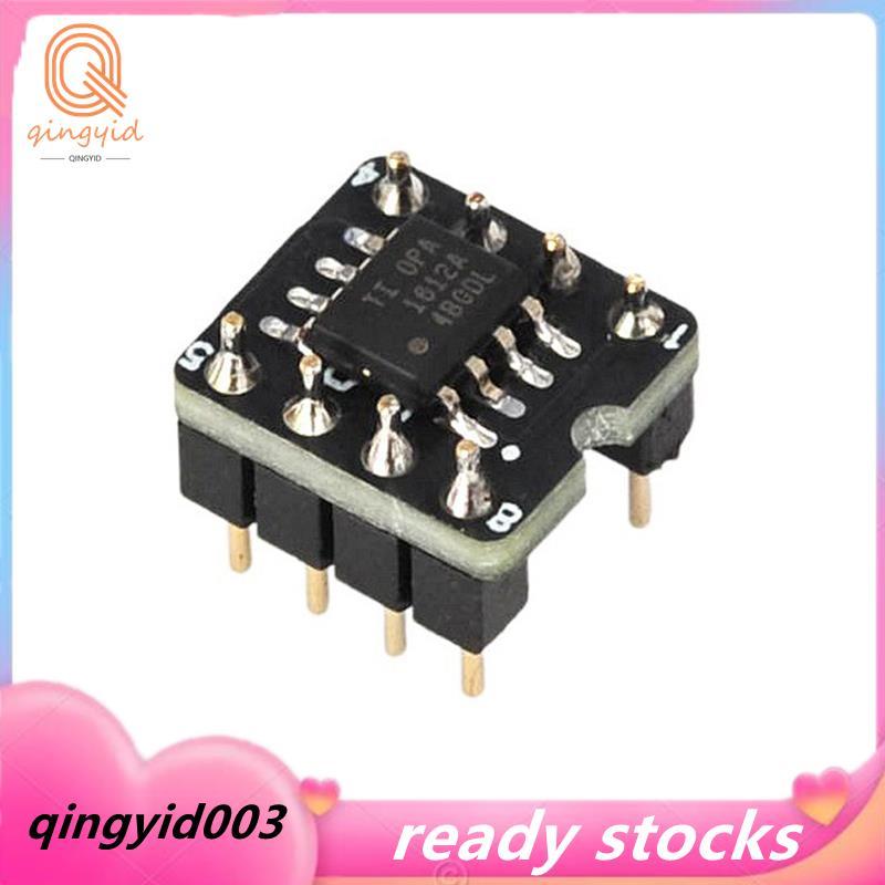 Biến dạng siêu thấp (0.000015%) OPA1612 Dual Op Amp SMD sang DIP, Bộ khuếch đại hoạt động kép Chân d