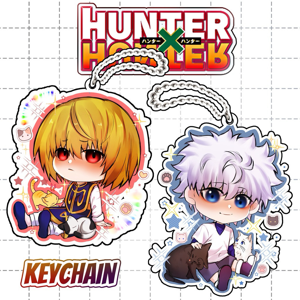 Gantungan Kunci Hunter x Hunter | Keychain Anime Akrilik | HxH
