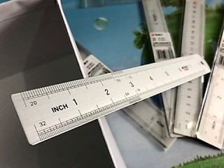 Thước kẻ nhôm 20cm MG