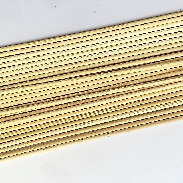 200g que tăm dài 50cm/que xiên thịt que tăm tre làm nhà mô hình, đồ handmade, thủ công