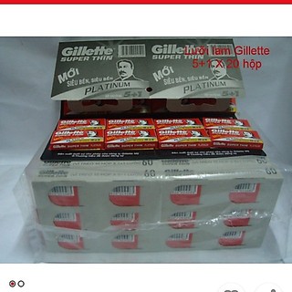 Hộp Lưỡi Lam Gillette Super Thin