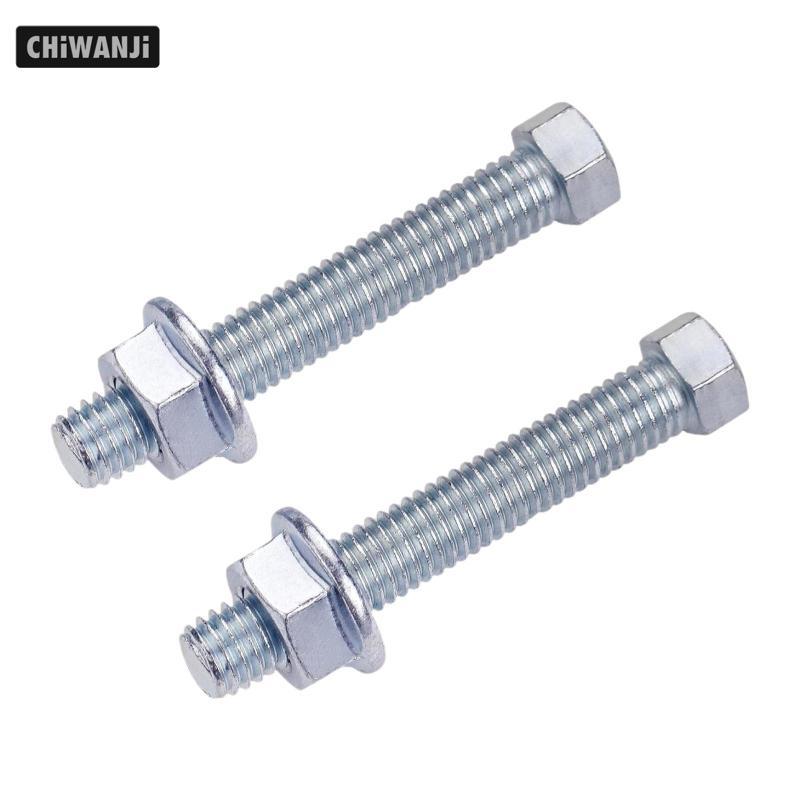 Bộ bu lông điều chỉnh dây xích thép bền bỉ Công cụ căn chỉnh xích xe máy cho phụ kiện Honda CR125R C