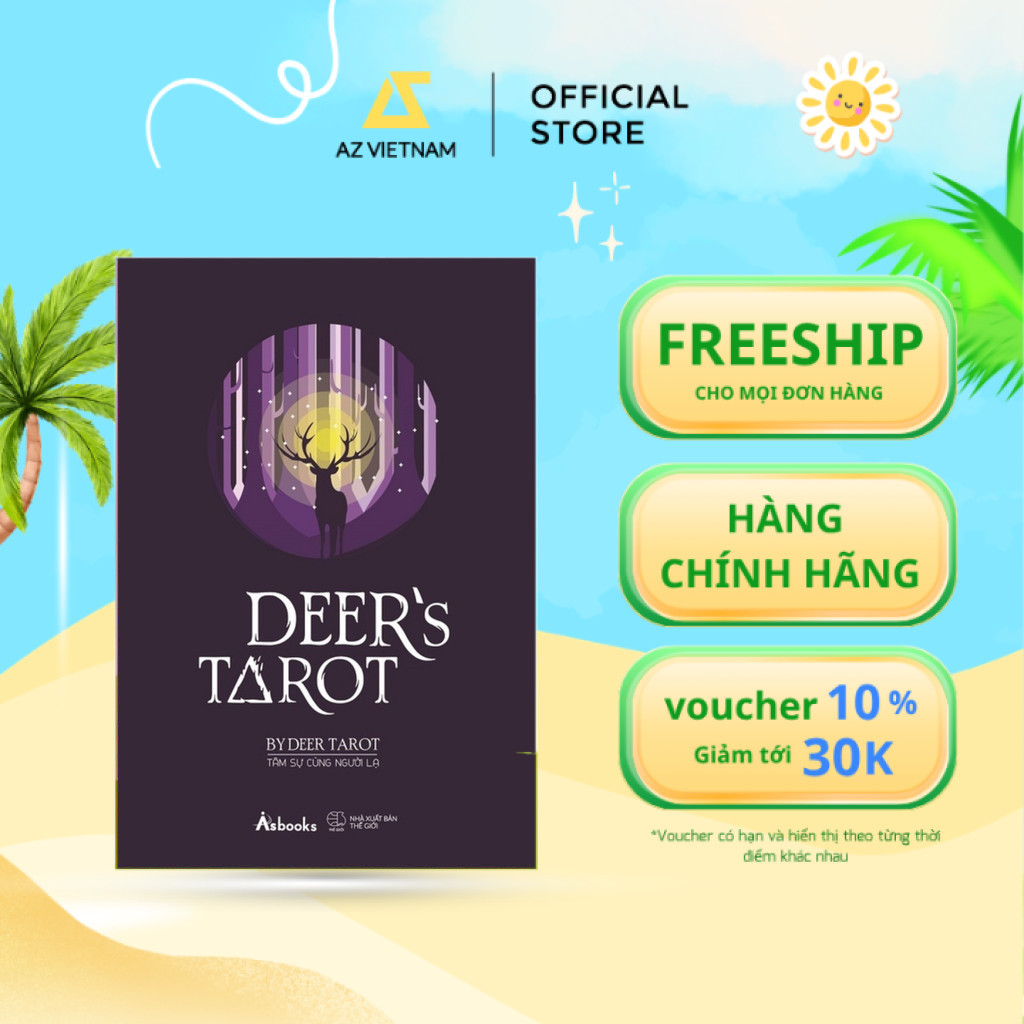 Sách - BỘ BÀI DEER’S TAROT (Bộ Bài & Sách Hướng Dẫn)
