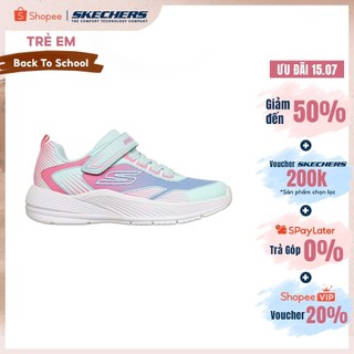 Giày Thể Thao Bé Gái Skechers Microspec Advance Oasis Point - 303657L-AQMT