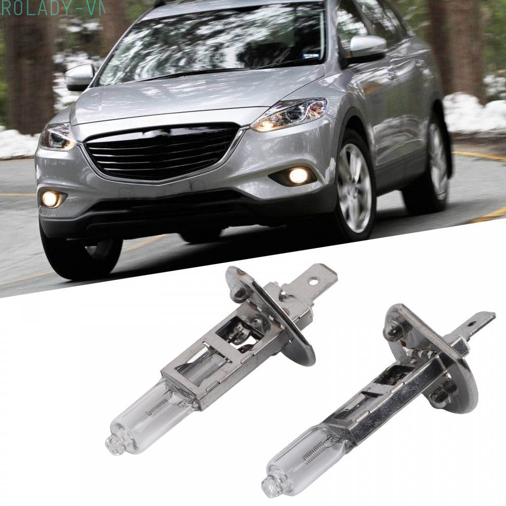 #ROYALLADY#H1 Headlamp Bulbs 12v 2 Pcs Auto Parts Car Lights 100w Fog Light Bulbs